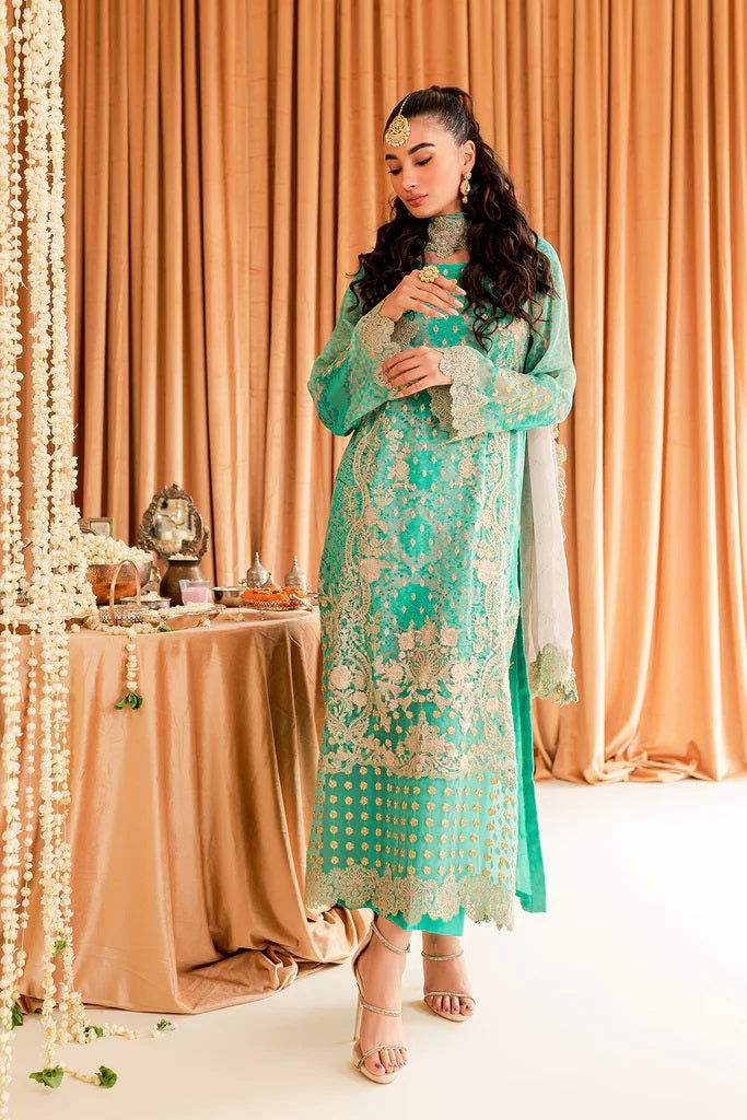 3-Pc Charizma Embroidered Chiffon VSL-02