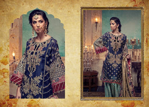 Darya-e-Noor -Chiffon 3-Piece Ensemble