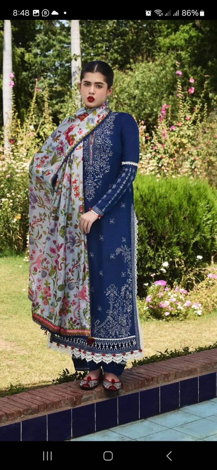 Hussain Rehar - Blue Elegance Ensemble