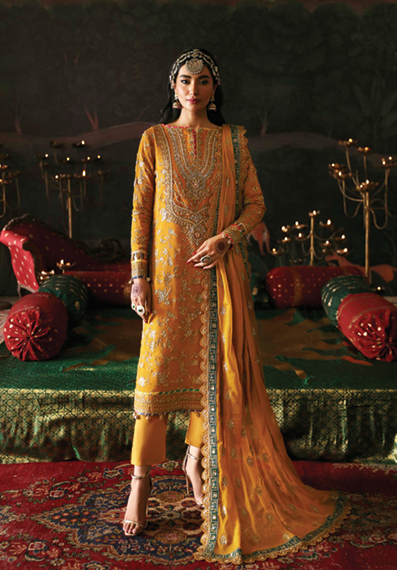 Roshan Jahan - Devdas Exquisite Formal Chiffon Ensemble