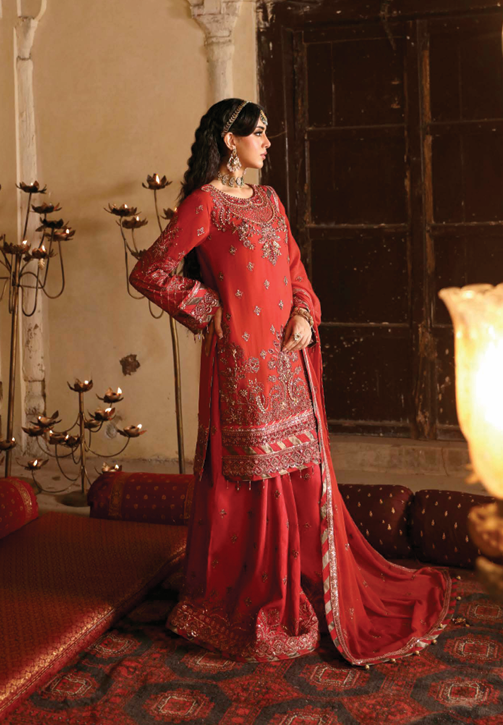 Koyal: Devdas Exquisite Chiffon Formal Ensemble