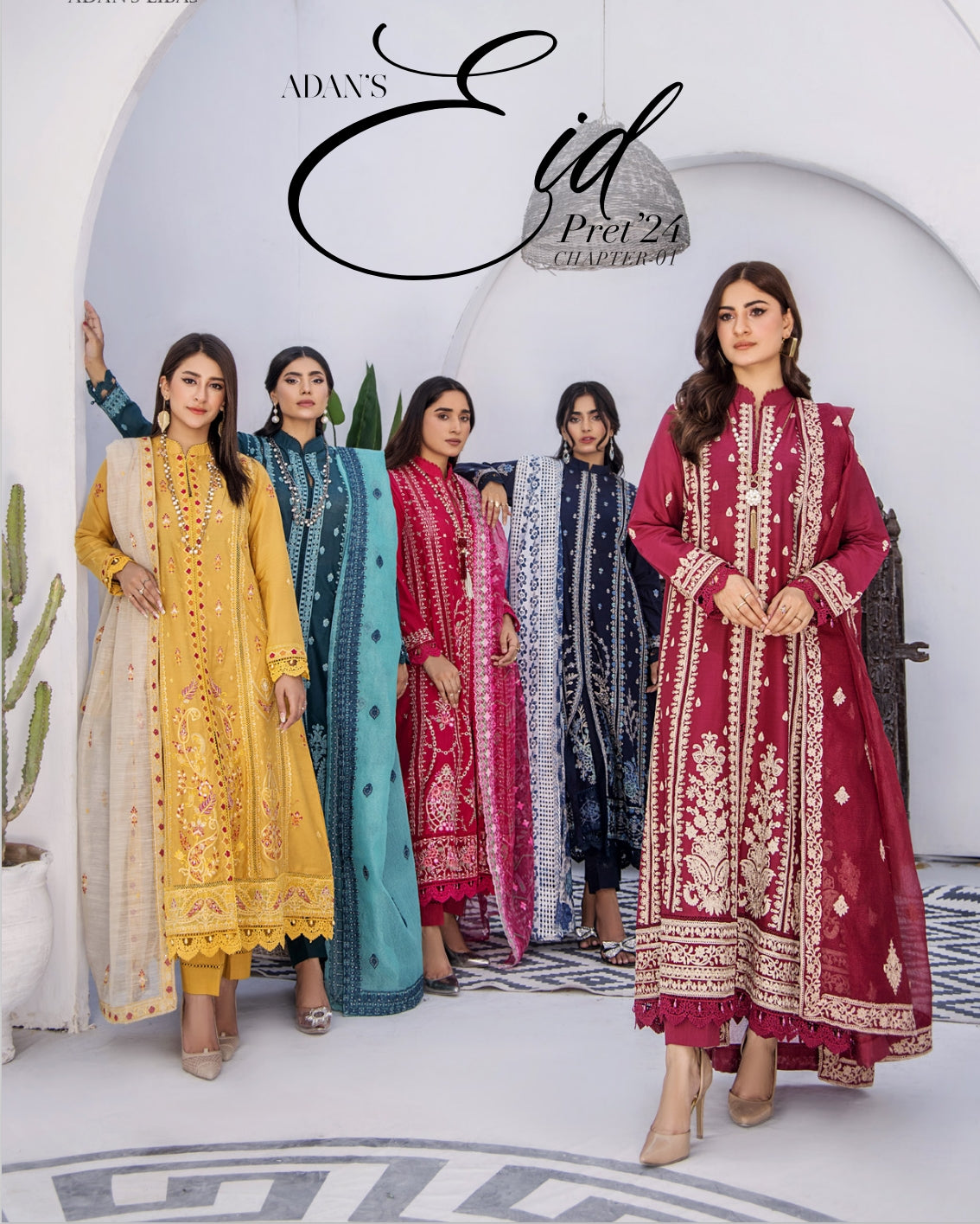 Eid Pret’24 Chapter-01 Collection-Yellow