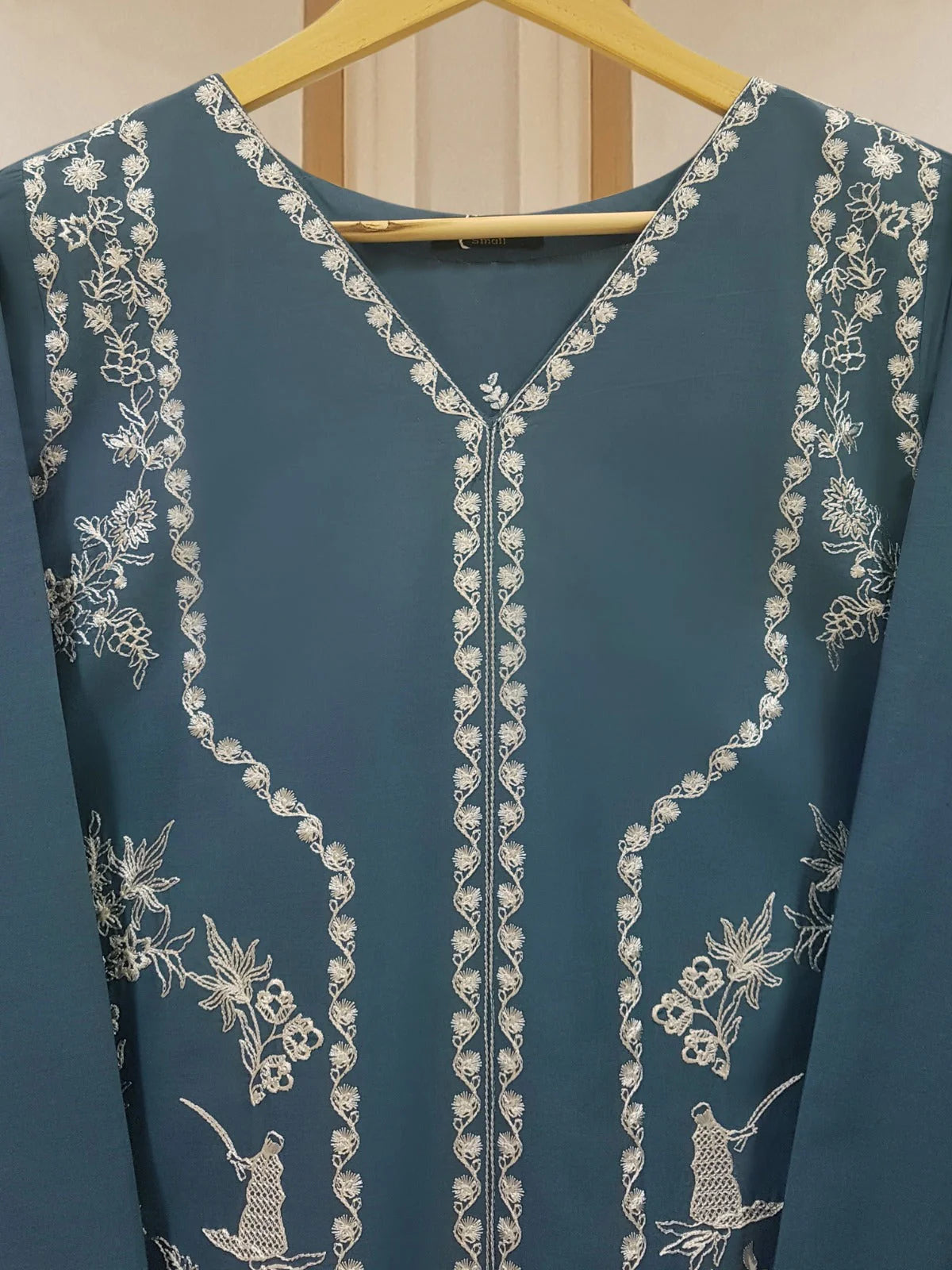 FINE PIMA FULLY EMBROIDERED SHIRT S107761