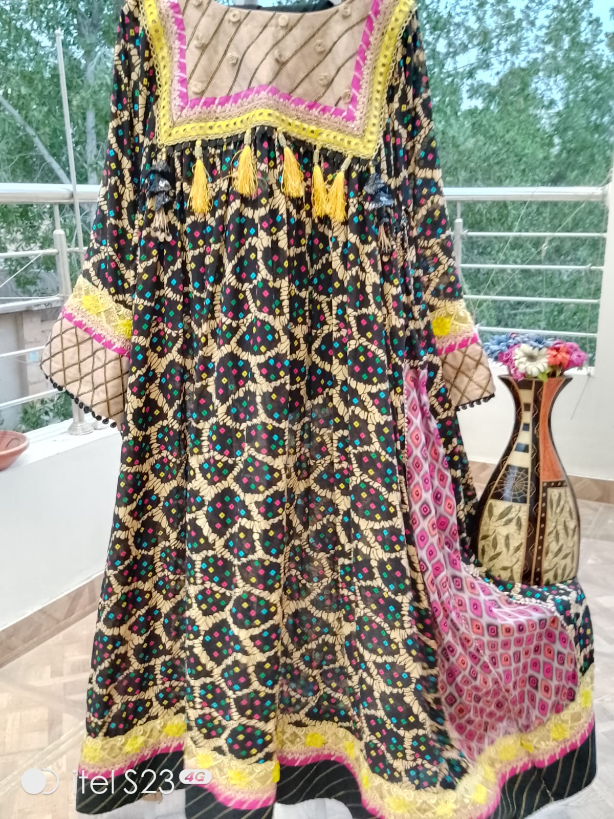 Sunflower Symphony Ethnic Wear Ensemble