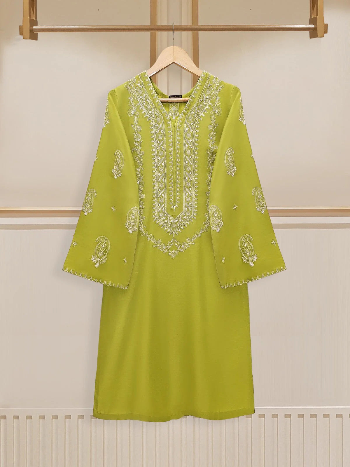 Pure Embroidered Cambric Shirt S110050