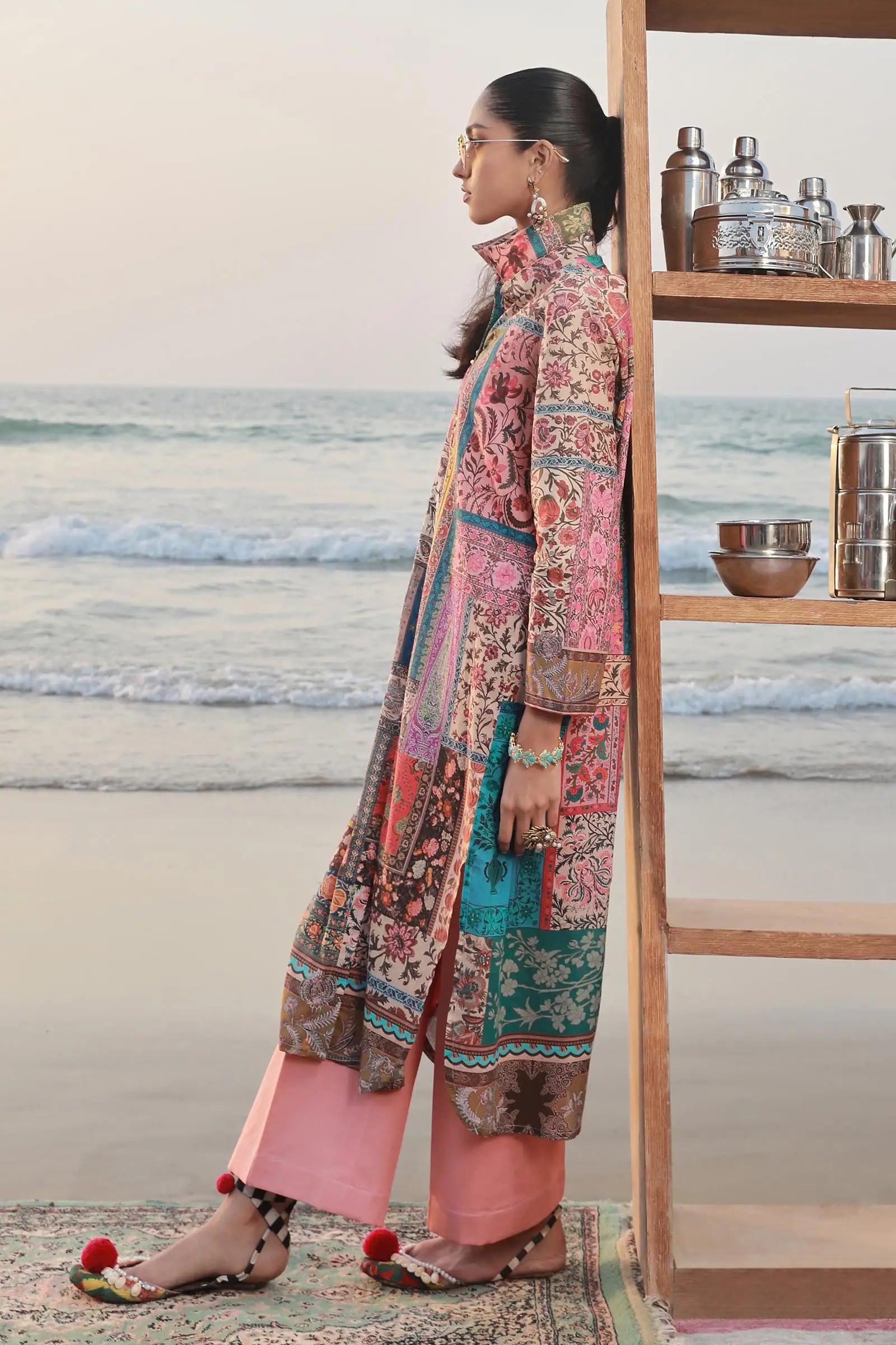 Sana Safinaz - Whimsical Patchwork Comfort Ensemble