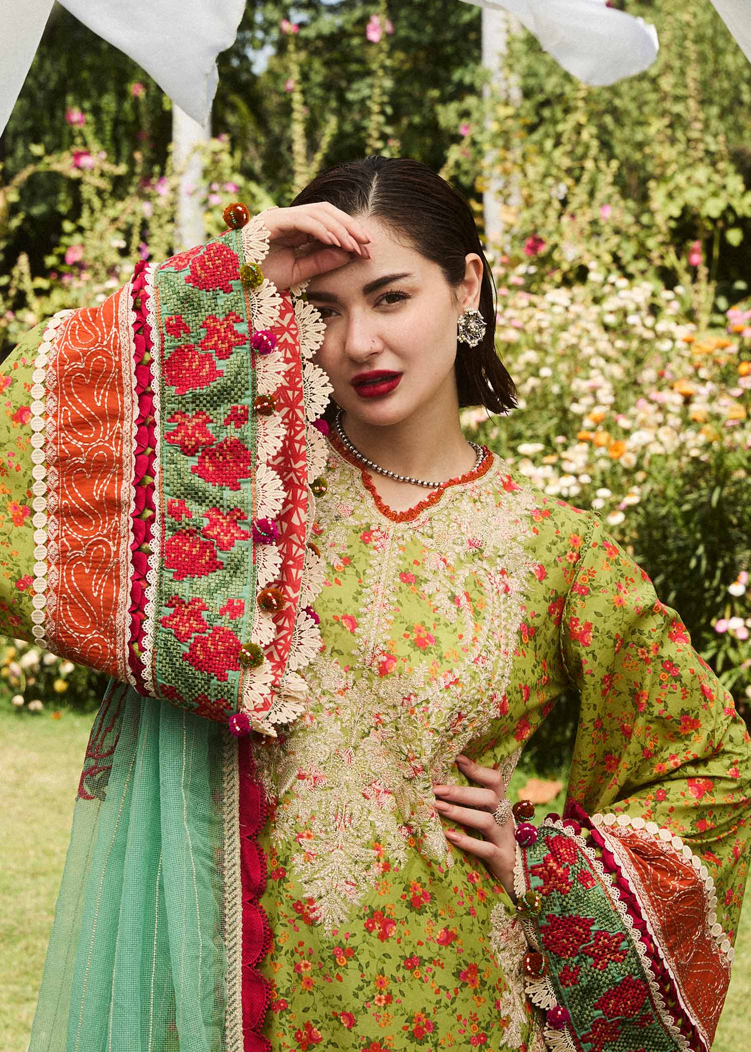 Hussain Rehar - Green Elegance Ensemble